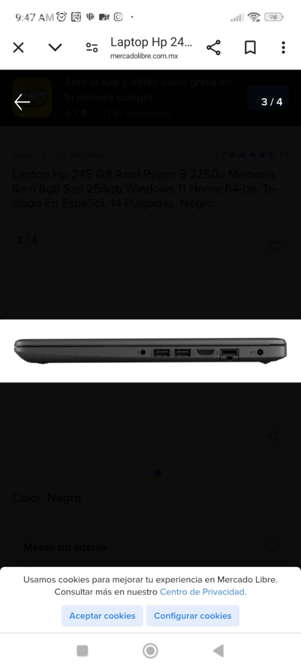 Laptop Hp 245 G9 - Imagen 3