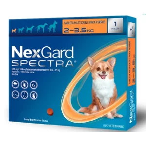 NexGard spectra 2kg - 3.5kg