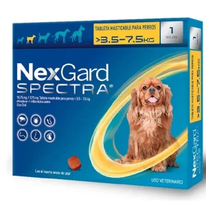 NexGard spectra 3.5kg - 7.5kg