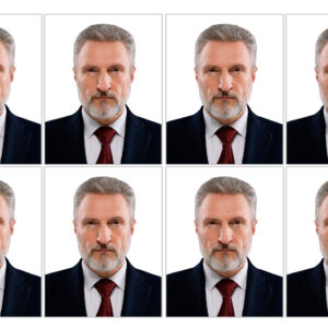 8 Fotos de Estudio Credencial a Color con Autoadherible